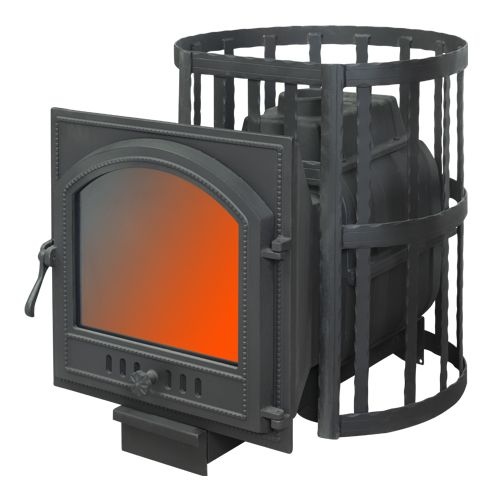 Печь для бани Fireway ПароВар 16 сетка-ковка (К505)