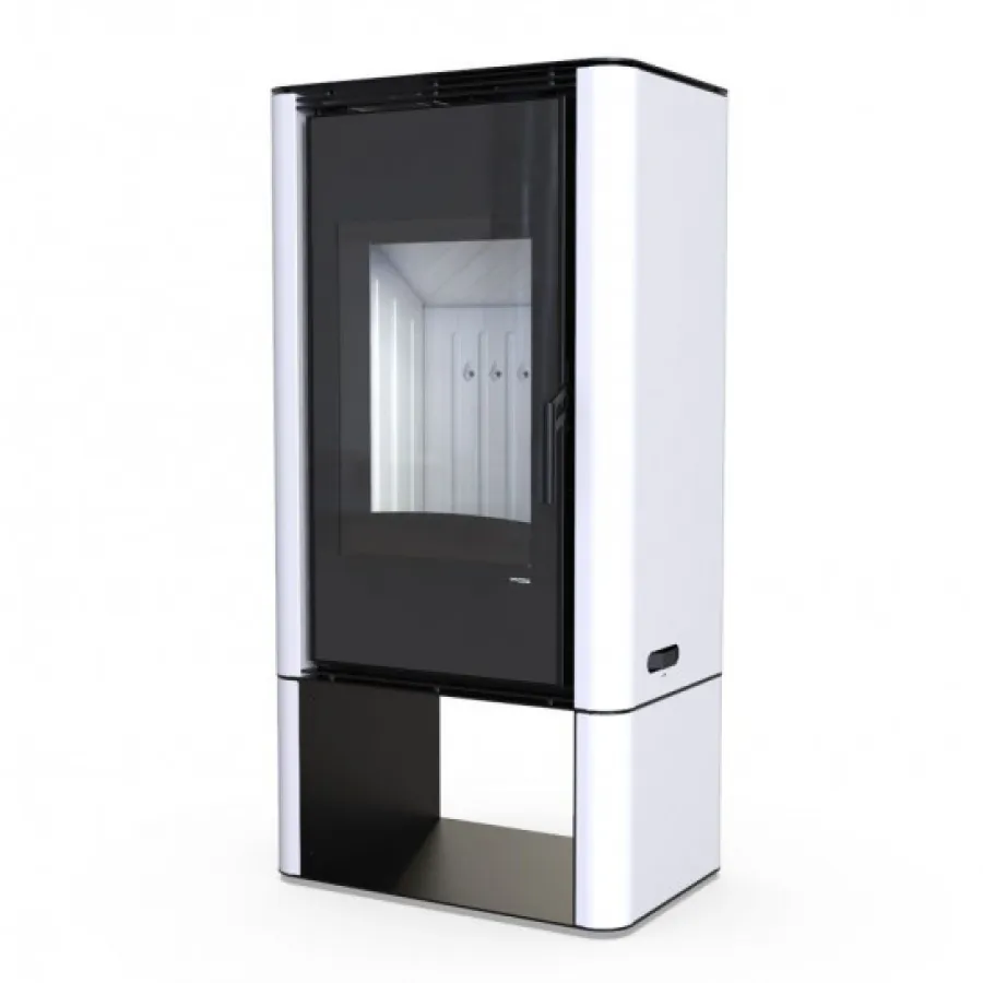DEFRO HOME SOLUM LOG, белая сталь