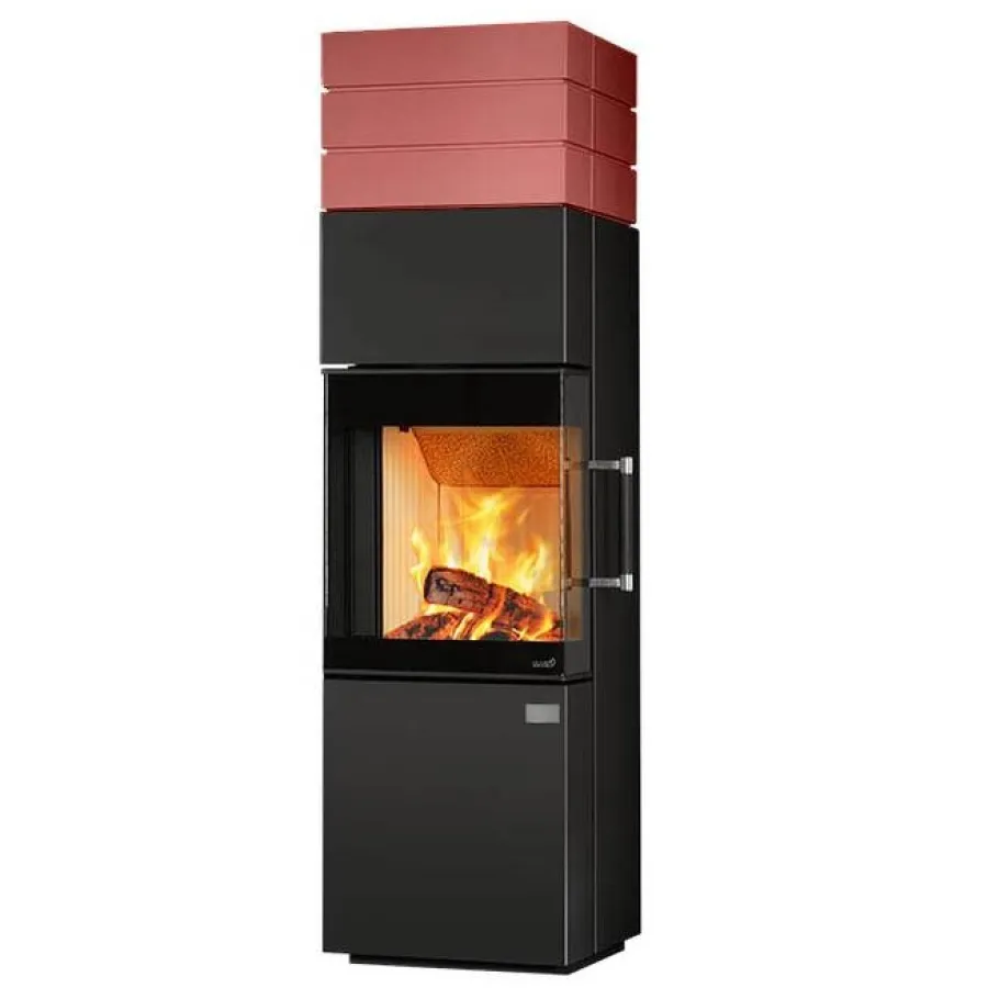 HARK 140 ECOplus, deco-rot, графит, черная рамка