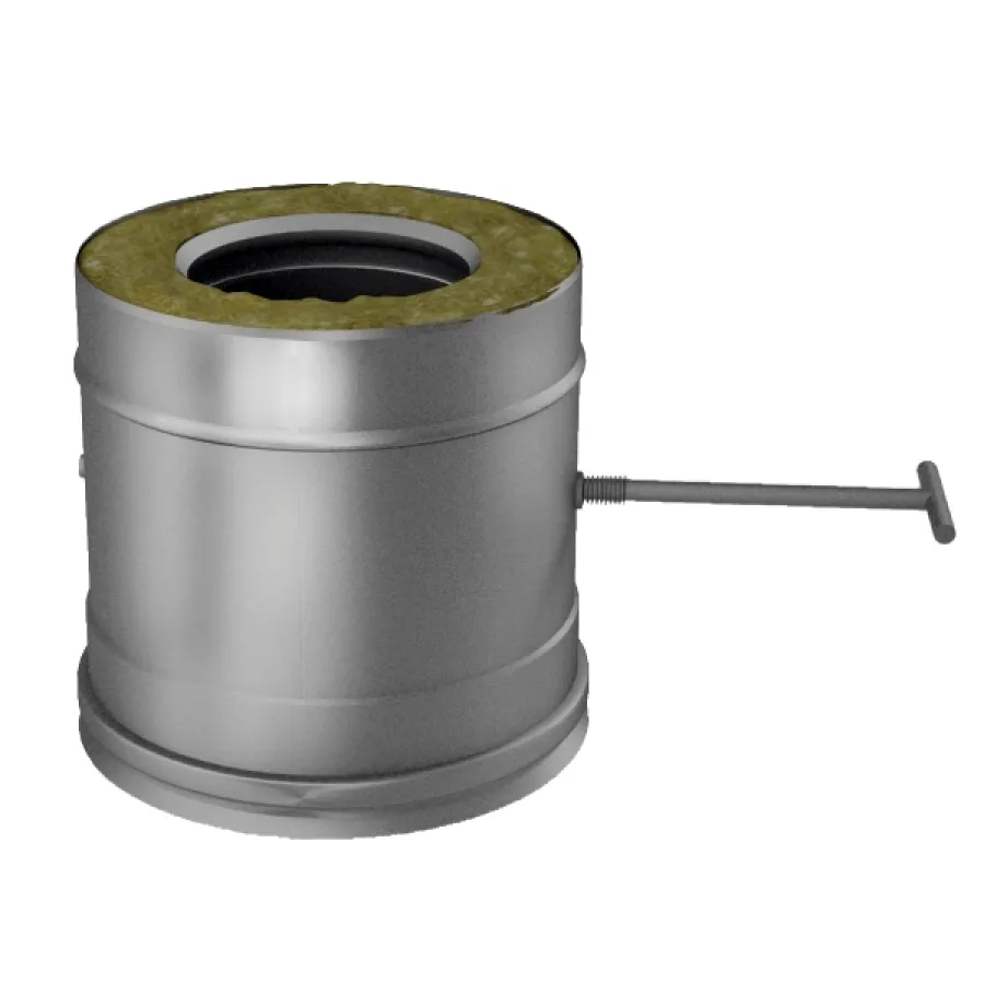 Задвижка поворотная V50R D160/260, AISI 321/304 (Вулкан)