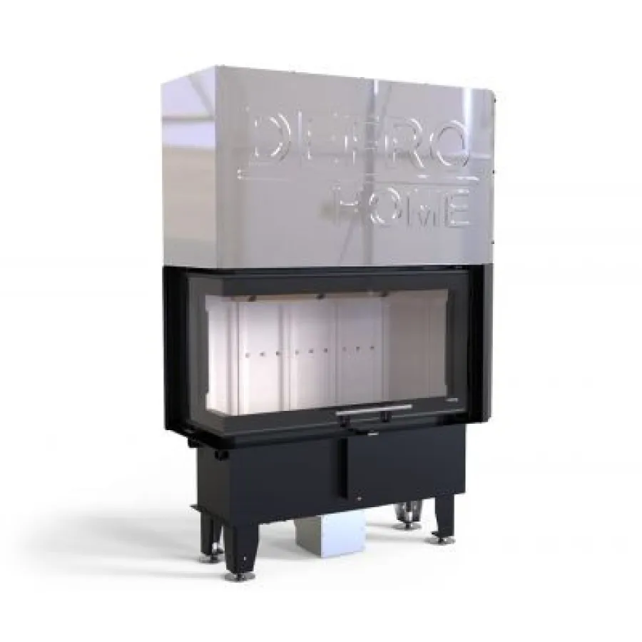 DEFRO HOME INTRA ME BL G SLIM 850/478/352, угловое стекло слева, гильотина