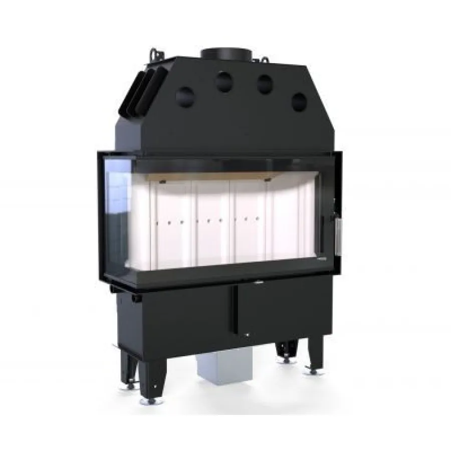 DEFRO HOME INTRA SLIM ME BL 834/465/337, угловое стекло слева