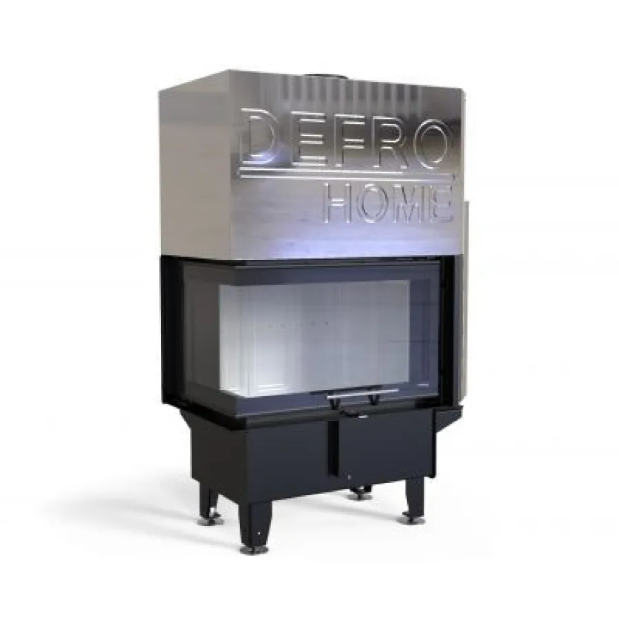 DEFRO HOME RIVA SM BL G SHORT 756/478/500, угловое стекло слева, с водяным контуром, гильотина