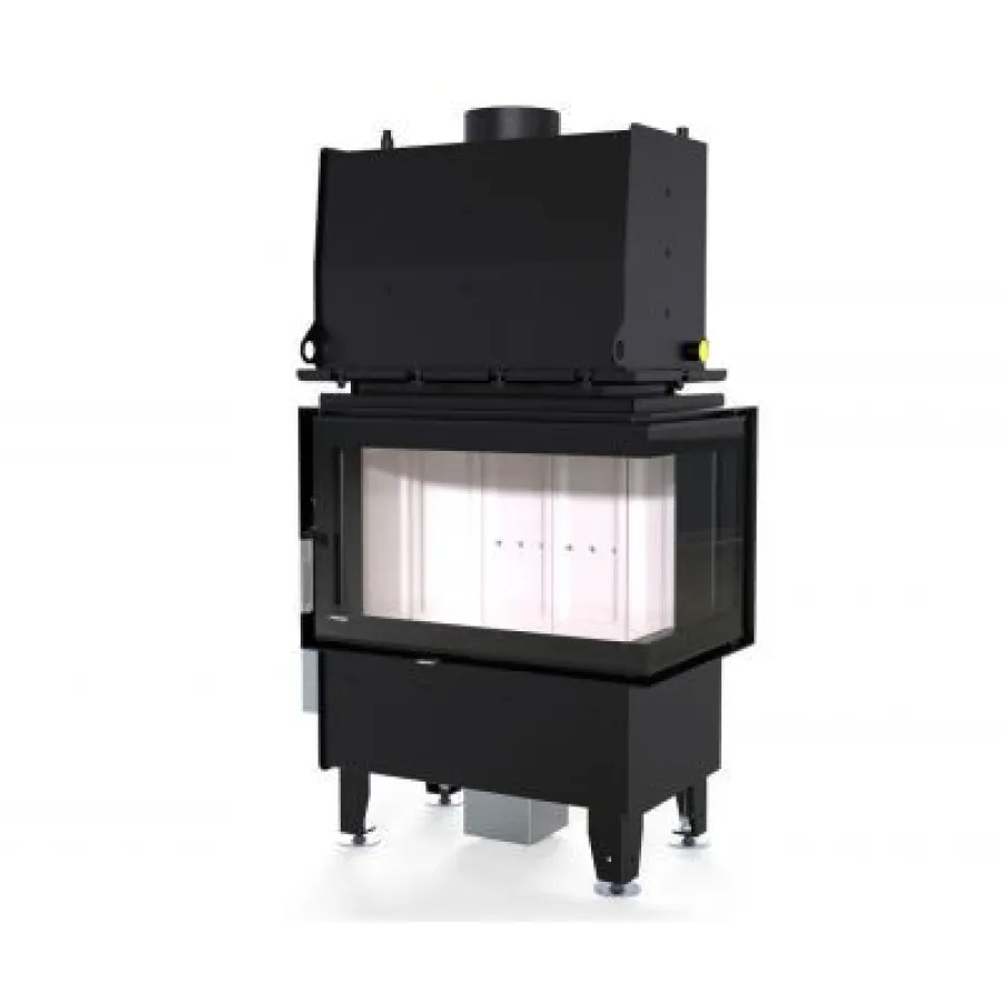 DEFRO HOME RIVA SM BP SHORT 737/465/482, угловое стекло справа, с водяным контуром