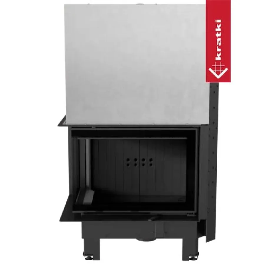 MBZ/L/BS/G/SG, Г-образное стекло слева, гильотина, черная футеровка