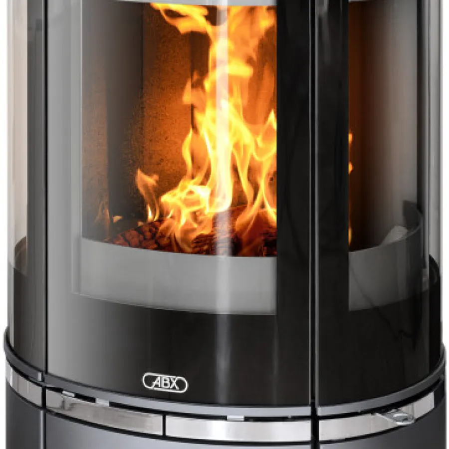 Atrium 7 V (серая сталь с верхней плитой - стекло)