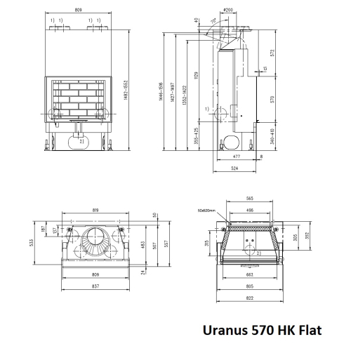 Uranus 570 HK flat фотография - 6