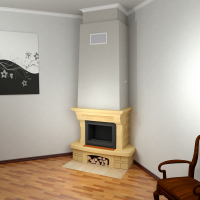 Talence SR, угловая, с каменной балкой фотография - 1