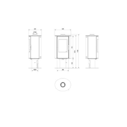 Koza/AB/S/N/O/DR/GLASS/ KAFEL/CZARNY фотография - 2