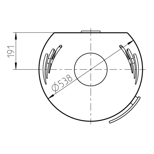 DELIA STANDARD CERAMIC, чёрный/керамика белая фотография - 5