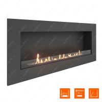 Биокамин SteelHeat GRAND 1500 фотография - 3