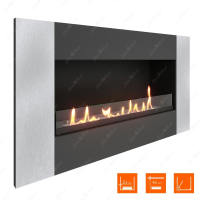 Биокамин SteelHeat GRAND-V 900 XL фотография - 3