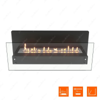 Биокамин SteelHeat LINKOR 1200 фотография - 2