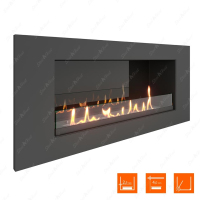 Биокамин SteelHeat LONG 900 XL фотография - 1