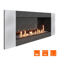 Биокамин SteelHeat LONG-V 900 XL фотография - 4