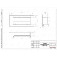 Биокамин SteelHeat LONG-V 900 XL фотография - 6