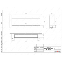 Биокамин SteelHeat ONE-H 1100 XL фотография - 6