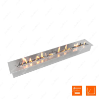 Биокамин SteelHeat WALL 1200 фотография - 3