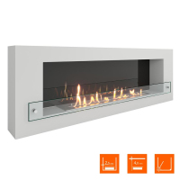 Биокамин SteelHeat WALL 1200 фотография - 2
