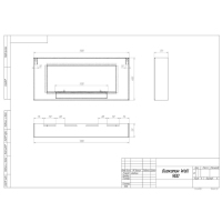 Биокамин SteelHeat WALL 900 фотография - 8