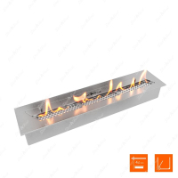 Биокамин торцевой SteelHeat Leader 700 фотография - 2