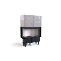 DEFRO HOME INTRA ME BL G SLIM 850/478/352, угловое стекло слева, гильотина фотография - 1