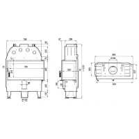 DEFRO HOME INTRA SLIM ME BL 834/465/337, угловое стекло слева фотография - 2