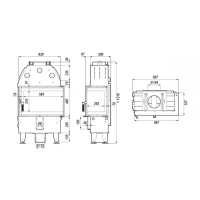 DEFRO HOME INTRA SLIM SM BP 667/465/337, угловое стекло справа фотография - 3