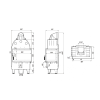DEFRO HOME INTRA SM BL 737/535/482, угловое стекло слева фотография - 3