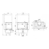 DEFRO HOME INTRA SM BP MINI G 699/478/443, угловое стекло справа, гильотина фотография - 2