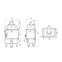 DEFRO HOME INTRA SM BP 737/535/482, угловое стекло справа фотография - 2
