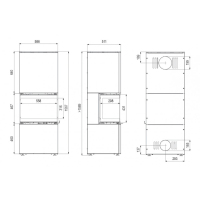 DEFRO HOME INTRA XSM C VER COMPACT 1, коричневая сталь фотография - 3