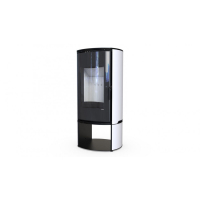 DEFRO HOME ORBIS LOG, белая сталь фотография - 1