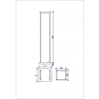 Стеллаж для дров SafaMaster D770BK 120 см фотография - 3